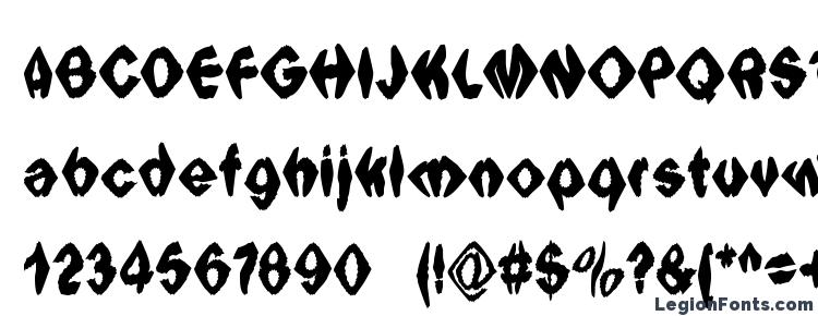 glyphs Ingothical Weird Solid font, сharacters Ingothical Weird Solid font, symbols Ingothical Weird Solid font, character map Ingothical Weird Solid font, preview Ingothical Weird Solid font, abc Ingothical Weird Solid font, Ingothical Weird Solid font