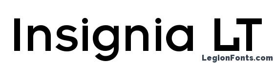 Insignia LT font, free Insignia LT font, preview Insignia LT font