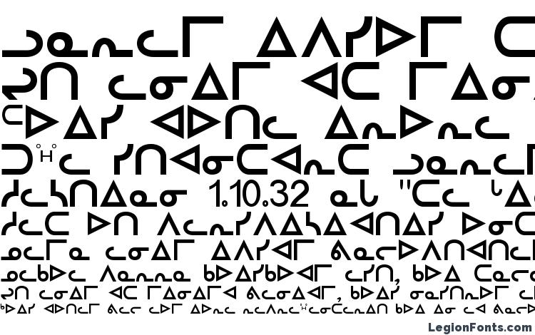 specimens Inuktitut sri regular font, sample Inuktitut sri regular font, an example of writing Inuktitut sri regular font, review Inuktitut sri regular font, preview Inuktitut sri regular font, Inuktitut sri regular font