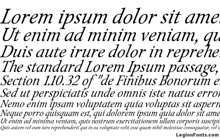 specimens Isolde Italic font, sample Isolde Italic font, an example of writing Isolde Italic font, review Isolde Italic font, preview Isolde Italic font, Isolde Italic font