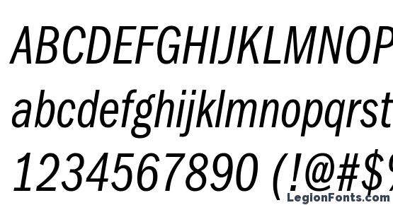 franklin gothic font free italic