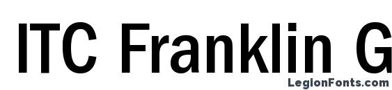 ITC Franklin Gothic LT Medium Condensed Font