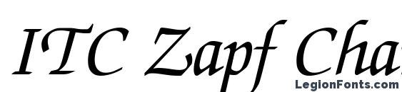 Шрифт ITC Zapf Chancery LT Italic