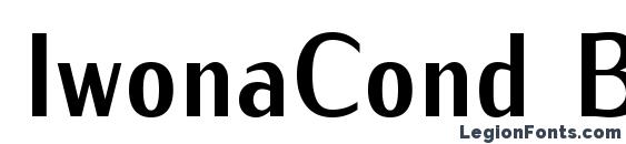 шрифт IwonaCond Bold, бесплатный шрифт IwonaCond Bold, предварительный просмотр шрифта IwonaCond Bold