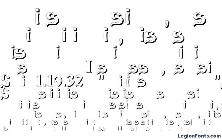 specimens Izhitsashadowos font, sample Izhitsashadowos font, an example of writing Izhitsashadowos font, review Izhitsashadowos font, preview Izhitsashadowos font, Izhitsashadowos font