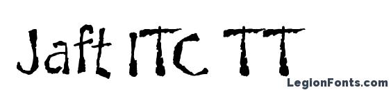 шрифт Jaft ITC TT, бесплатный шрифт Jaft ITC TT, предварительный просмотр шрифта Jaft ITC TT