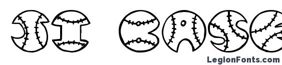 JI Baseball Font