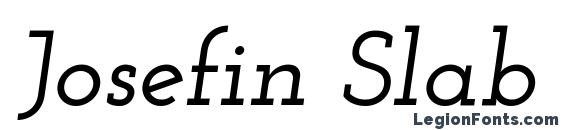 Josefin Slab SemiBold Italic font, free Josefin Slab SemiBold Italic font, preview Josefin Slab SemiBold Italic font