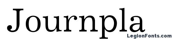 шрифт Journpla, бесплатный шрифт Journpla, предварительный просмотр шрифта Journpla