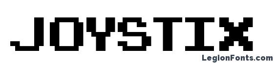 шрифт Joystix, бесплатный шрифт Joystix, предварительный просмотр шрифта Joystix