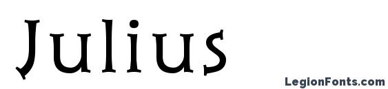 Julius font, free Julius font, preview Julius font