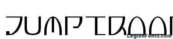 Jumptroops Condensed Font