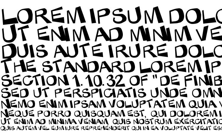 specimens KaBlam! font, sample KaBlam! font, an example of writing KaBlam! font, review KaBlam! font, preview KaBlam! font, KaBlam! font