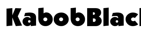 KabobBlack Regular Font