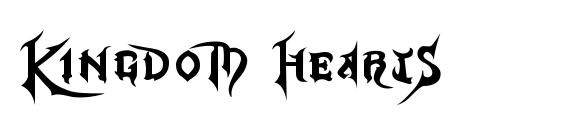 шрифт Kingdom Hearts, бесплатный шрифт Kingdom Hearts, предварительный просмотр шрифта Kingdom Hearts