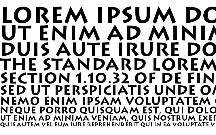 specimens Lithos Bold font, sample Lithos Bold font, an example of writing Lithos Bold font, review Lithos Bold font, preview Lithos Bold font, Lithos Bold font