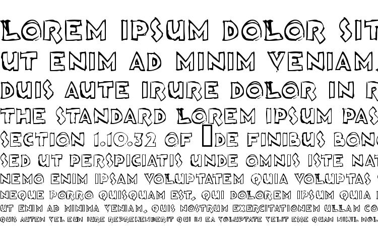 specimens Loosh font, sample Loosh font, an example of writing Loosh font, review Loosh font, preview Loosh font, Loosh font
