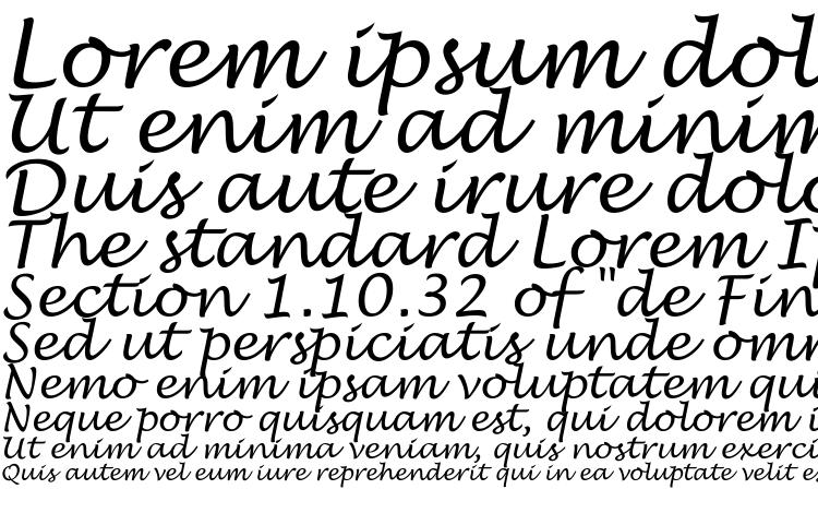 lucida calligraphy font word
