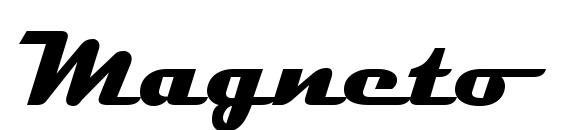 шрифт Magneto Полужирный, бесплатный шрифт Magneto Полужирный, предварительный просмотр шрифта Magneto Полужирный