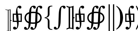 Mathematical Pi 3 Font