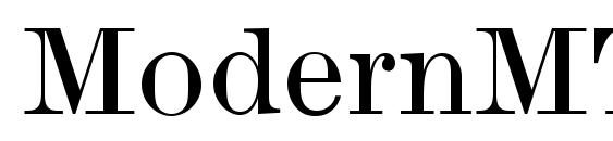 ModernMT Wide Font