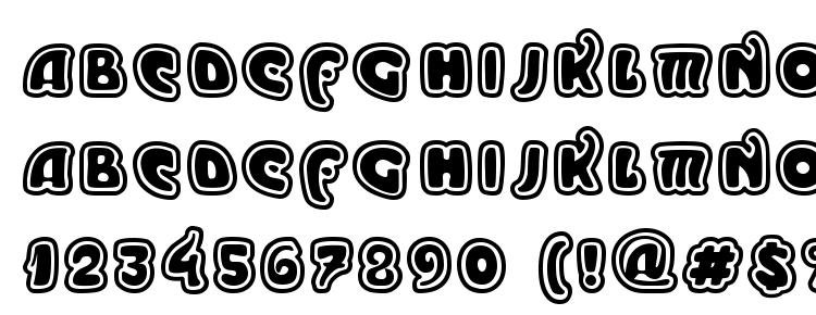 glyphs Moderno outline font, сharacters Moderno outline font, symbols Moderno outline font, character map Moderno outline font, preview Moderno outline font, abc Moderno outline font, Moderno outline font