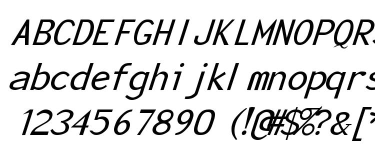 glyphs Monotony Italic font, сharacters Monotony Italic font, symbols Monotony Italic font, character map Monotony Italic font, preview Monotony Italic font, abc Monotony Italic font, Monotony Italic font