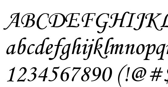 monotype corsiva alphabet