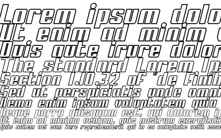 My Puma Oblique Outlined Font Download Free /