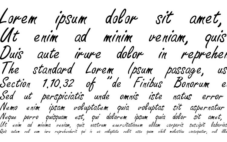 specimens New script font, sample New script font, an example of writing New script font, review New script font, preview New script font, New script font