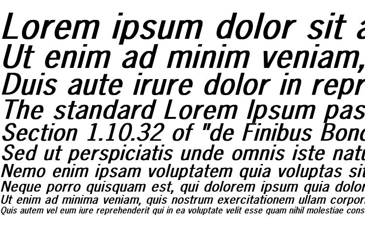 specimens News Gothic Bold Italic font, sample News Gothic Bold Italic font, an example of writing News Gothic Bold Italic font, review News Gothic Bold Italic font, preview News Gothic Bold Italic font, News Gothic Bold Italic font