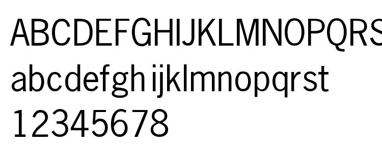 News Gothic Normal Font Download Free LegionFonts