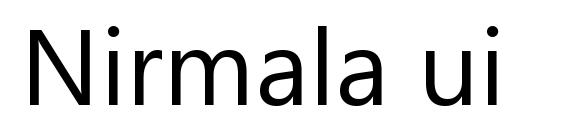 nirmala script font free download