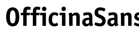 шрифт OfficinaSansC Bold, бесплатный шрифт OfficinaSansC Bold, предварительный просмотр шрифта OfficinaSansC Bold