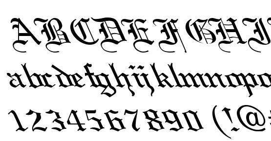 old english font word for mac