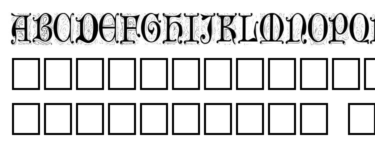 глифы шрифта Olderenglishcaps118 regular, символы шрифта Olderenglishcaps118 regular, символьная карта шрифта Olderenglishcaps118 regular, предварительный просмотр шрифта Olderenglishcaps118 regular, алфавит шрифта Olderenglishcaps118 regular, шрифт Olderenglishcaps118 regular