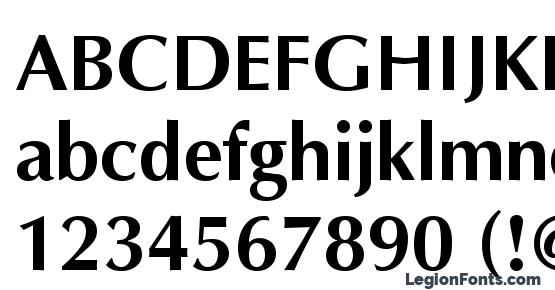 optima bold font