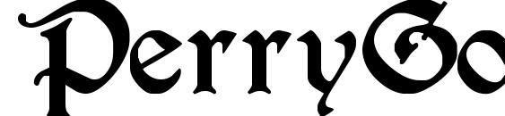 PerryGothic Regular Font