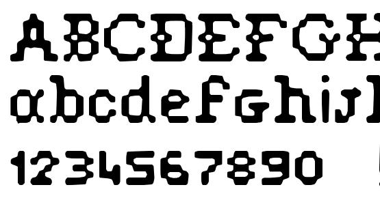 pixel font fontforge