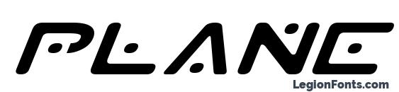 Planet S Expanded Italic Font