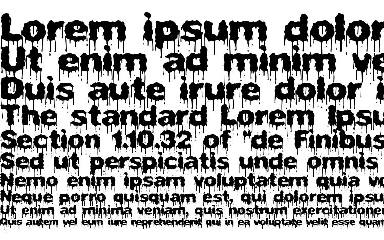 specimens Plasma Drip (BRK) font, sample Plasma Drip (BRK) font, an example of writing Plasma Drip (BRK) font, review Plasma Drip (BRK) font, preview Plasma Drip (BRK) font, Plasma Drip (BRK) font