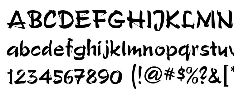 glyphs Polo Brush MF font, сharacters Polo Brush MF font, symbols Polo Brush MF font, character map Polo Brush MF font, preview Polo Brush MF font, abc Polo Brush MF font, Polo Brush MF font