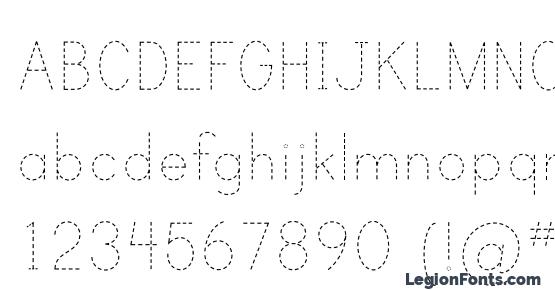 print-dashed-font-download-free-legionfonts