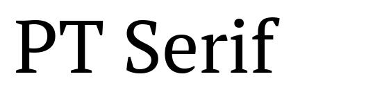 Шрифт PT Serif