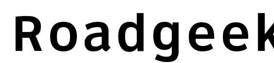 Roadgeek 2005 series 5wr Font, Free Fonts