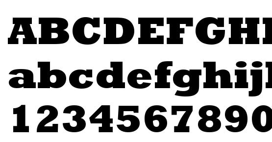 free georgia extra bold font