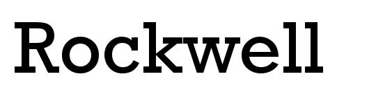 шрифт Rockwell, бесплатный шрифт Rockwell, предварительный просмотр шрифта Rockwell