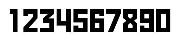 RodchenkoBTT Font, Number Fonts