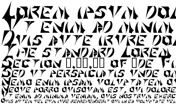 specimens Sabertoo font, sample Sabertoo font, an example of writing Sabertoo font, review Sabertoo font, preview Sabertoo font, Sabertoo font