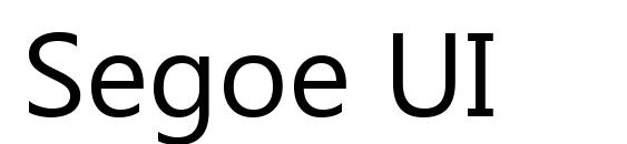 шрифт Segoe UI, бесплатный шрифт Segoe UI, предварительный просмотр шрифта Segoe UI